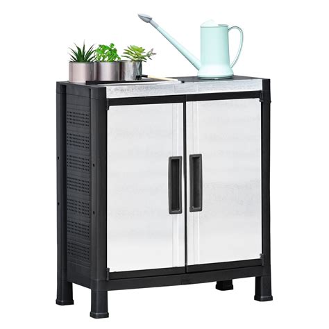 metal garden box kit|waterproof outdoor metal storage cabinet.